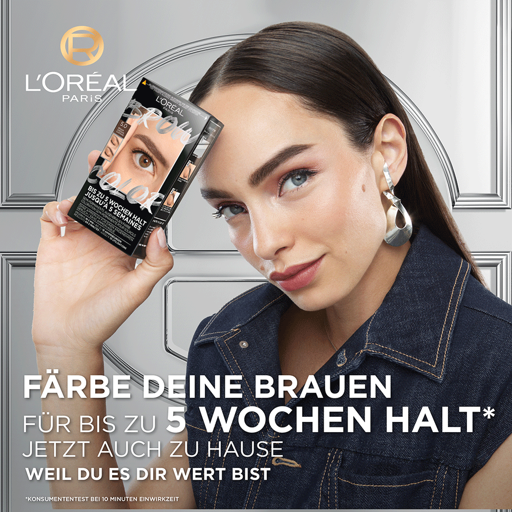 Bild: L'ORÉAL PARIS Brow Color Hellbraun