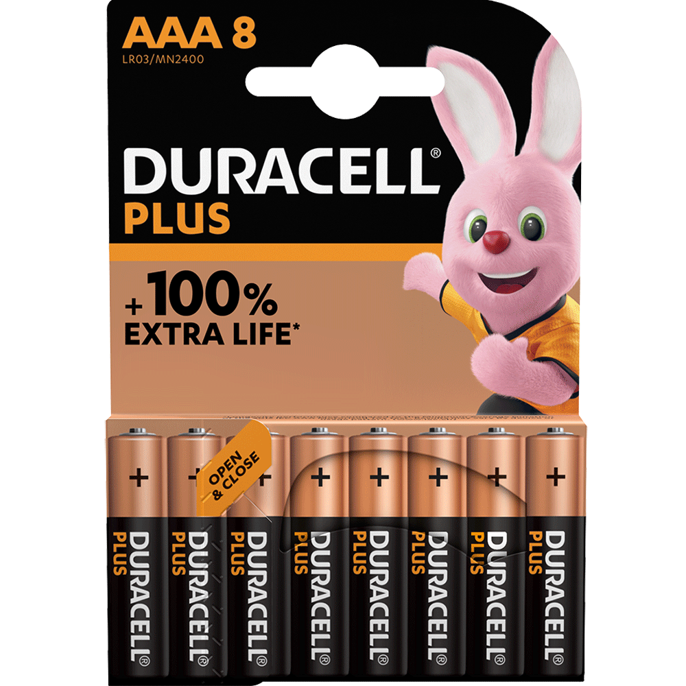 Bild: DURACELL Plus AAA Click Pack 