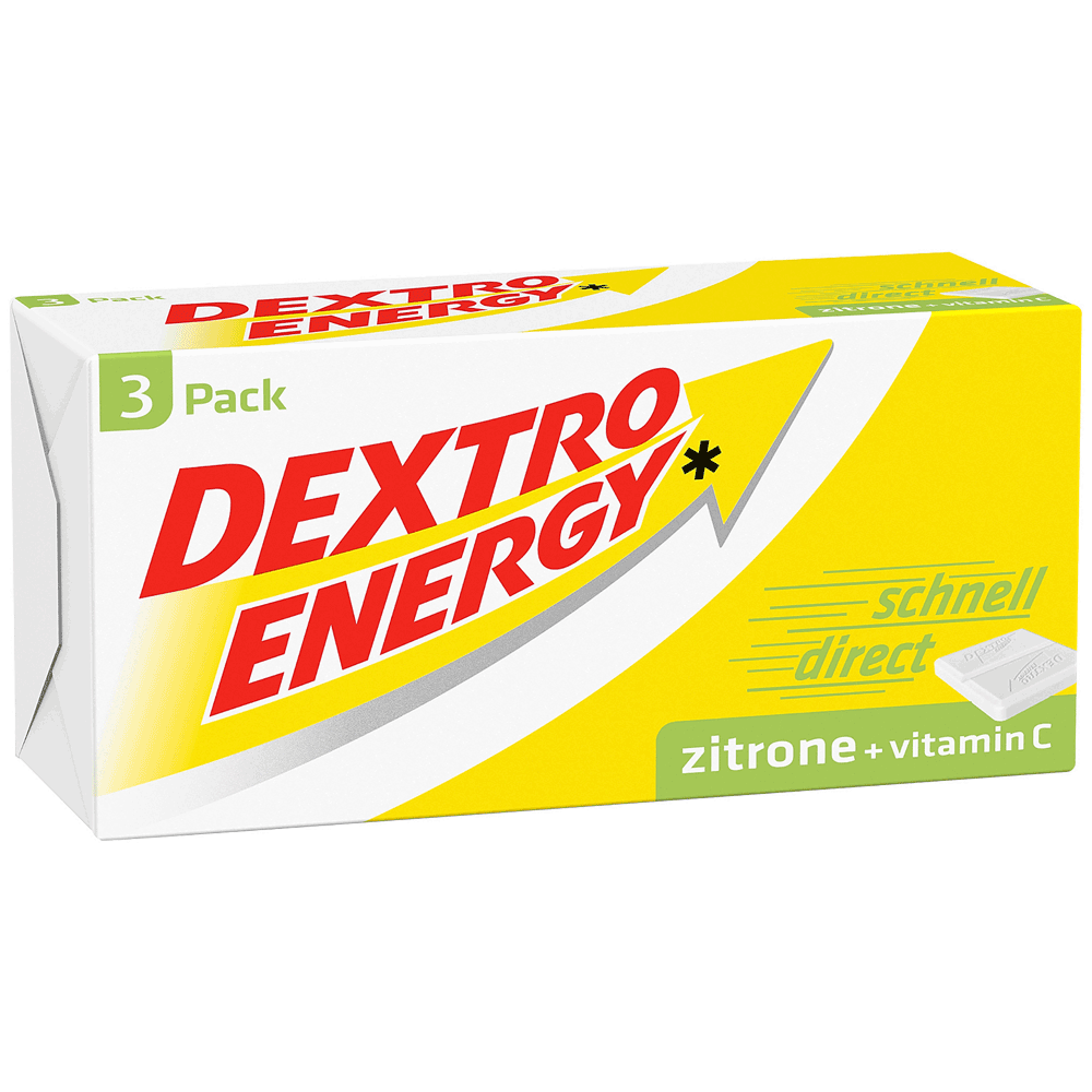 Bild: Dextro Energy Traubenzucker Zitrone 