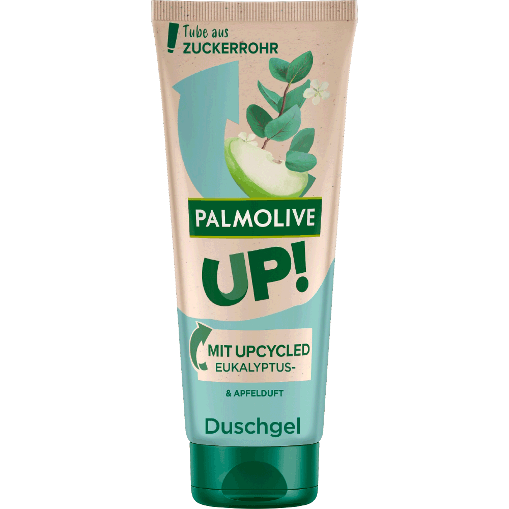 Bild: Palmolive Duschgel upcycled -Eukalyptus & Apfelduft 