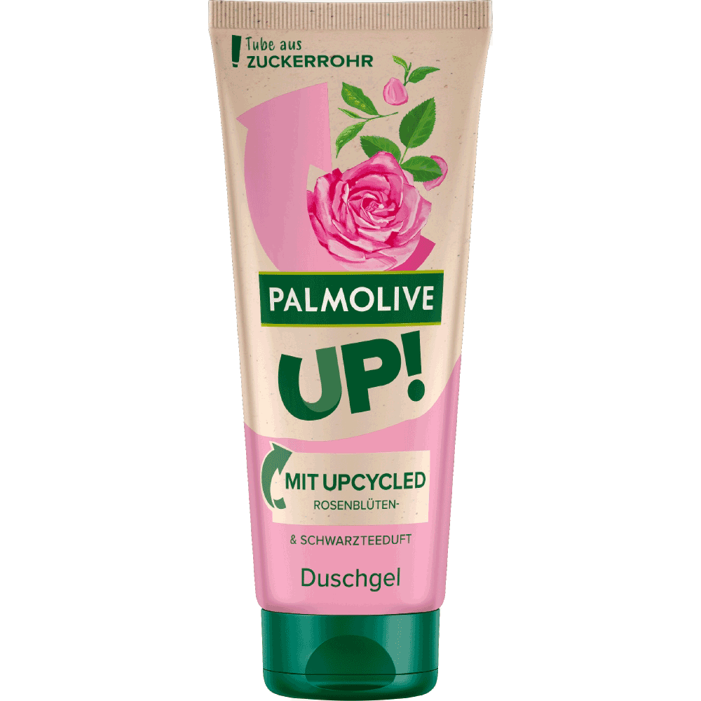 Bild: Palmolive Duschgel upcycled - Rosenblüten & Schwarzteeduft 