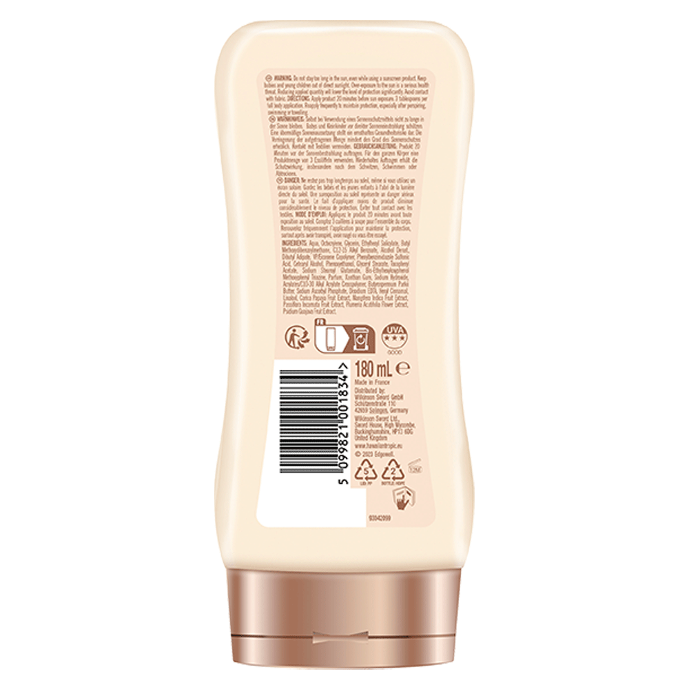 Bild: Hawaiian Tropic Glowing Protection Lotion LSF 30 