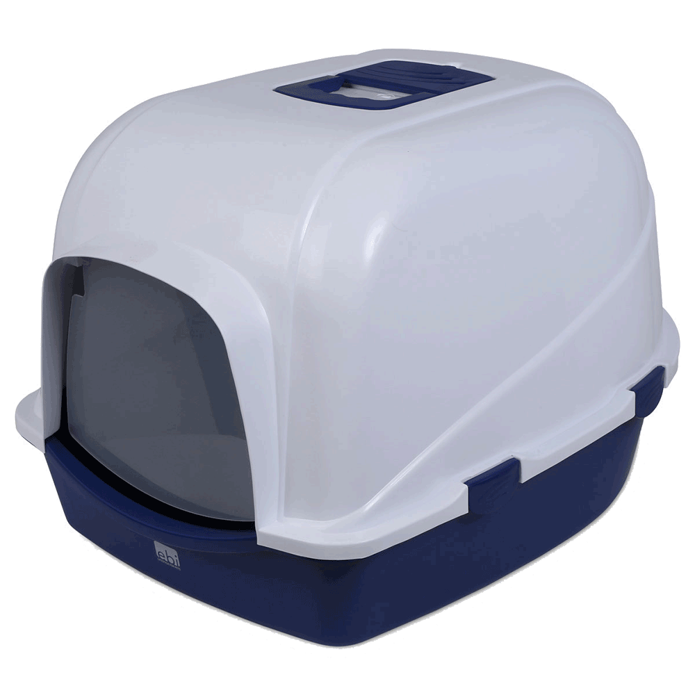 Bild: Europet-Bernina Katzentoilettenhaus Eco Jumbo blau