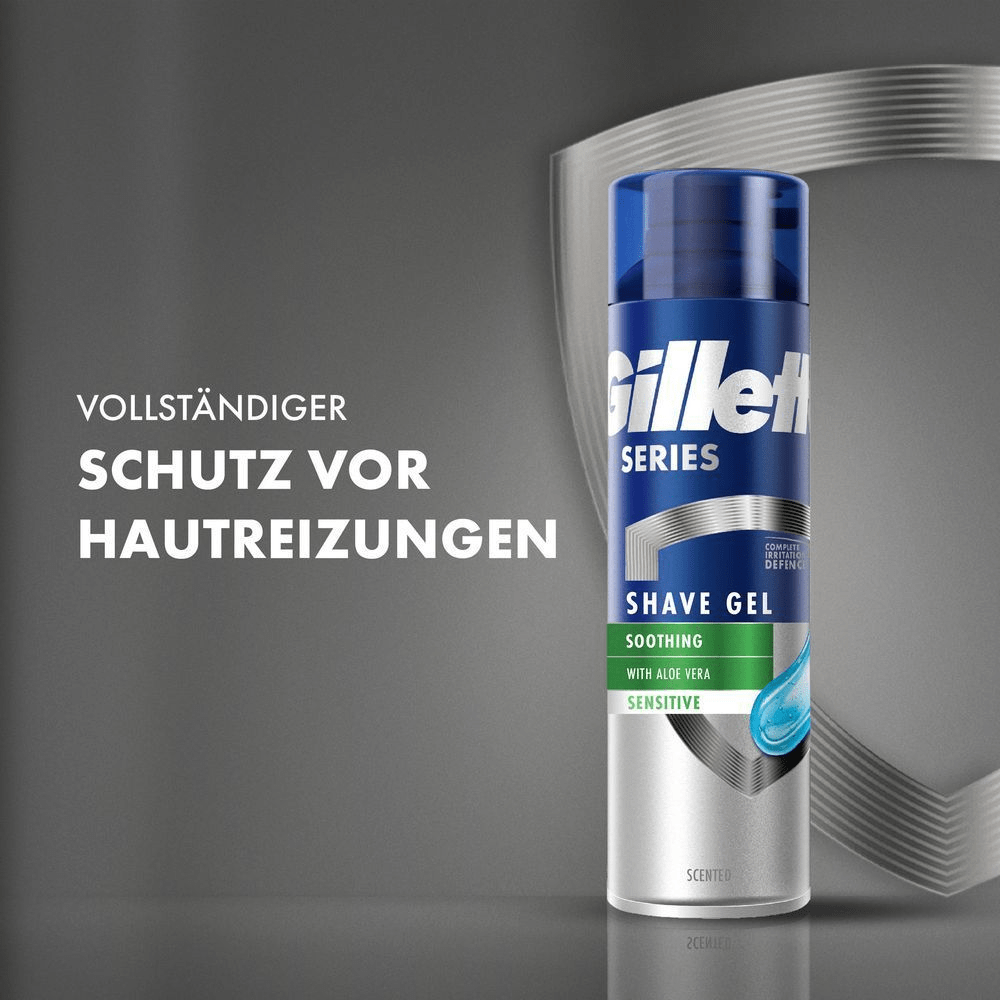 Bild: Gillette Series Bartpflege beruhigendes Rasiergel 