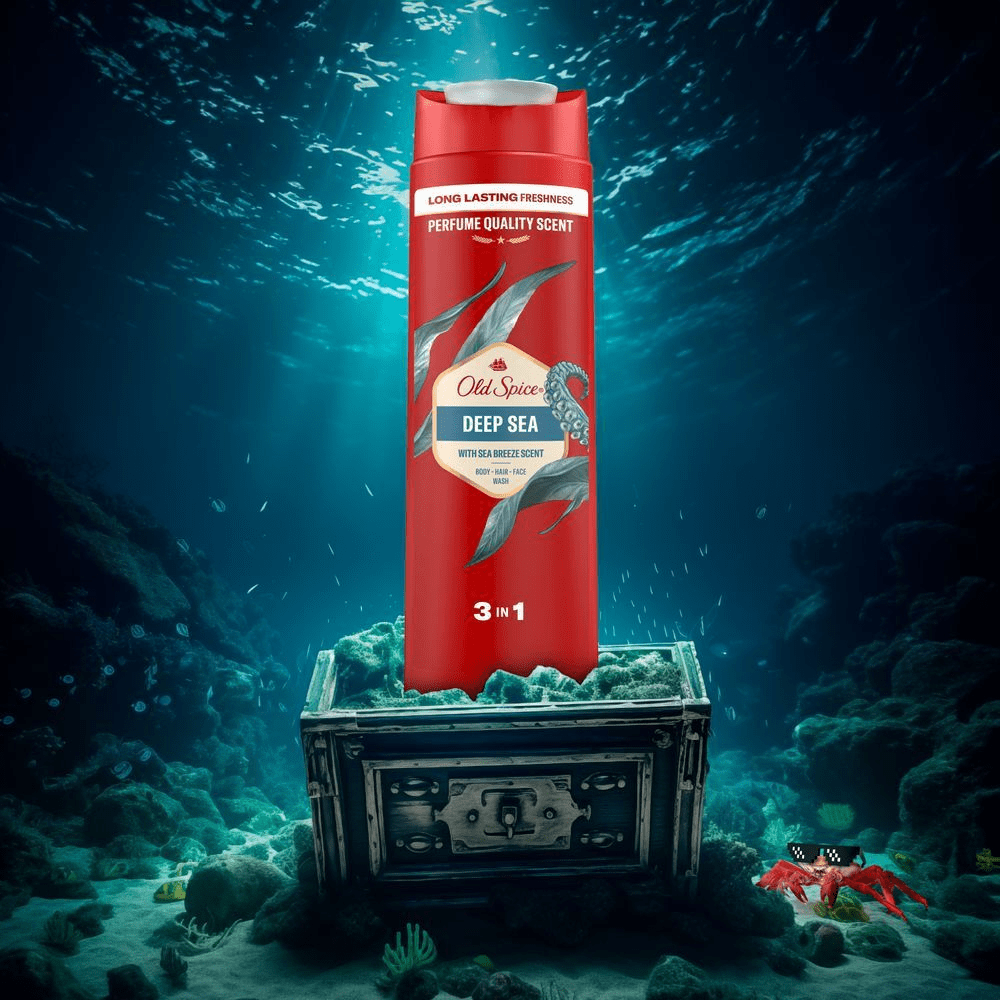 Bild: Old Spice Deep Sea Duschgel & Shampoo 