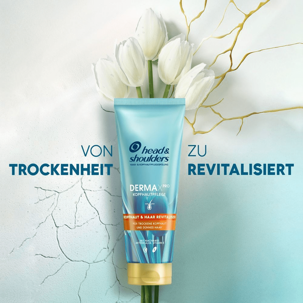 Bild: head & shoulders DERMAXPRO Revitaliser Pflegespülung 