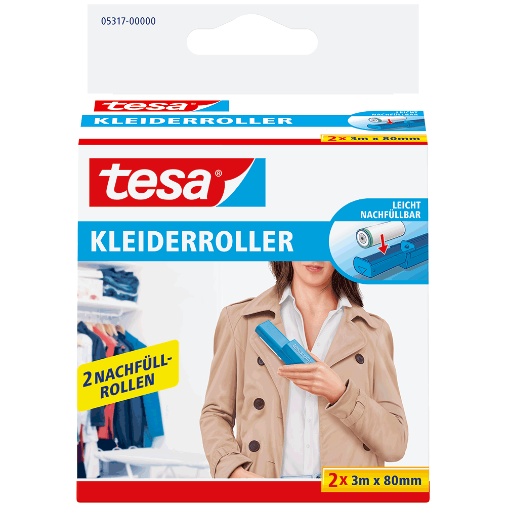 Bild: tesa Kleiderroller Nachfüllung 