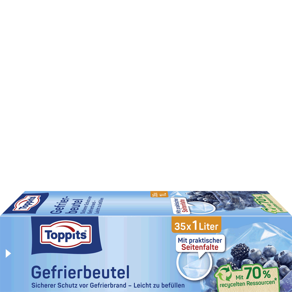 Bild: Toppits Gefrierbeutel 1 Liter 