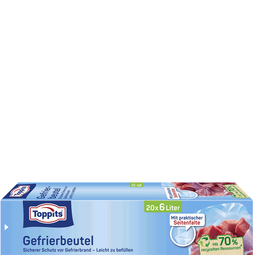 Bild: Toppits Gefrierbeutel 6 Liter 