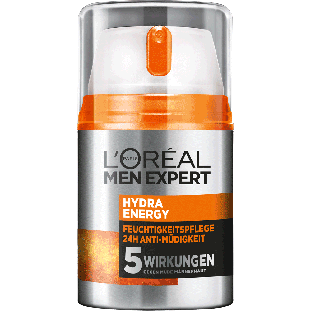 Bild: L'ORÉAL PARIS MEN EXPERT Hydra Energy Feuchtigkeitspflege 