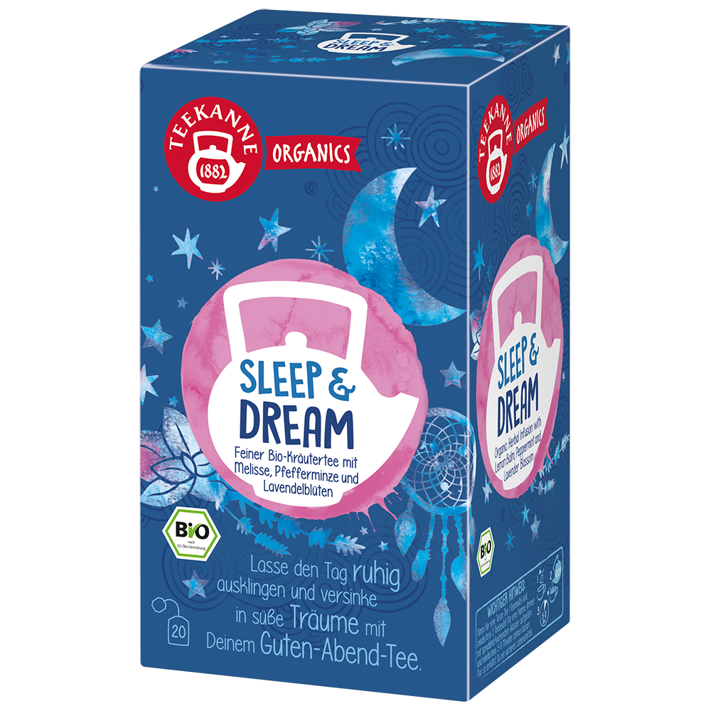 Bild: TEEKANNE Bio Tee Organics Sleep and Dream 