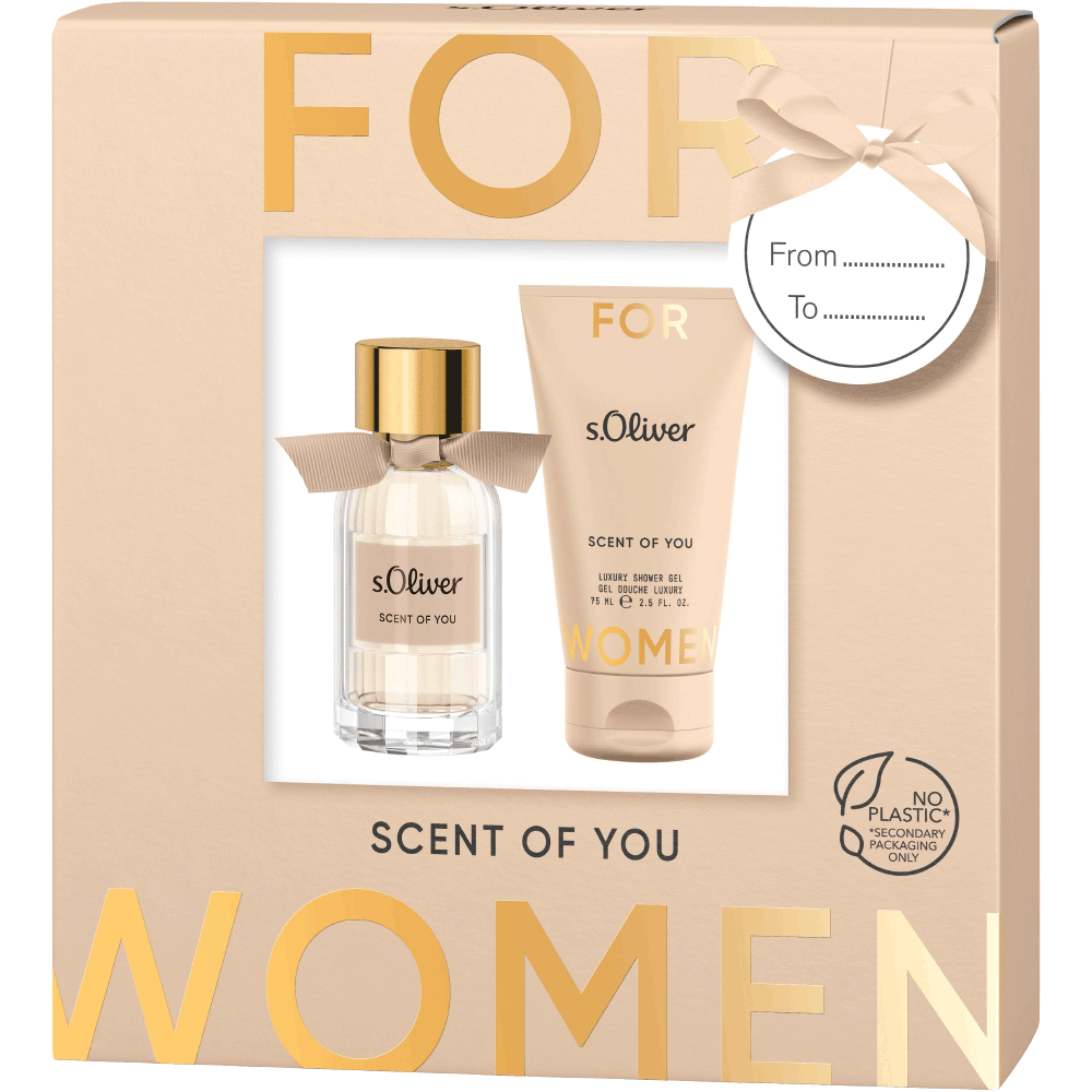 Bild: s.Oliver Scent Of You Women Geschenkset Eau de Toilette 30 ml + Duschgel 75 ml 