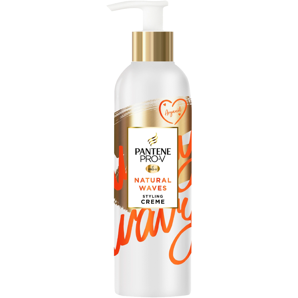 Bild: PANTENE PRO-V Pro-V Natural Waves Nährende Styling Haar Creme Mit Arganöl 