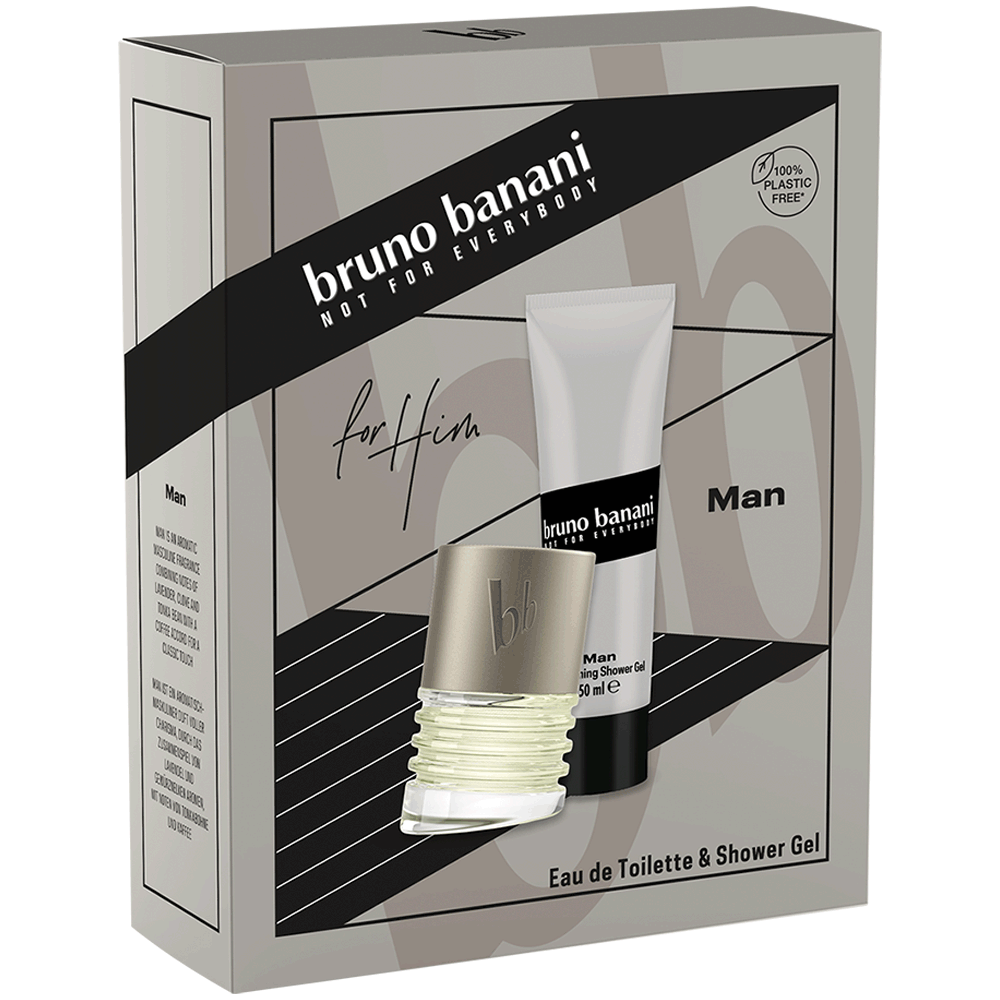 Bild: bruno banani Man Geschenkset Eau de Toilette 30ml + Duschgel 50ml 