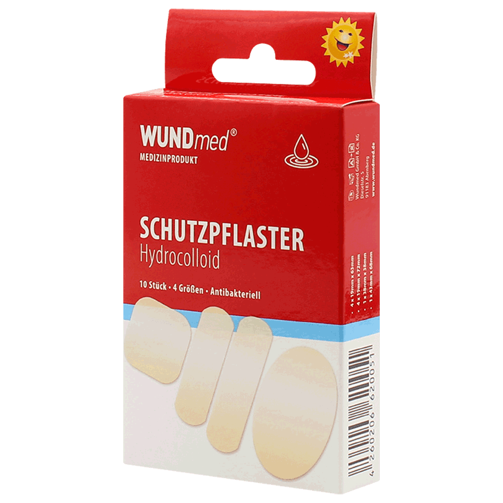 Bild: WUNDmed Schutzpflaster Hydrocolloid 