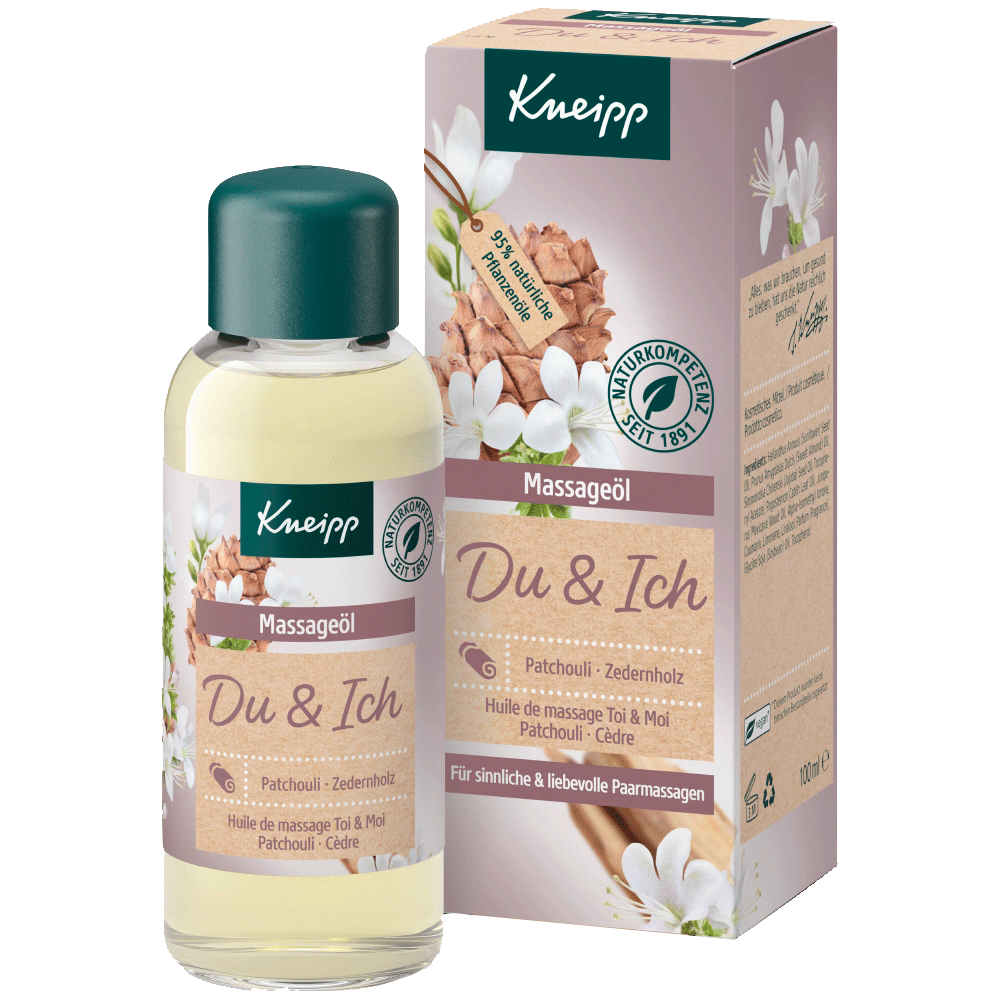 Bild: Kneipp Massageöl Du & Ich 