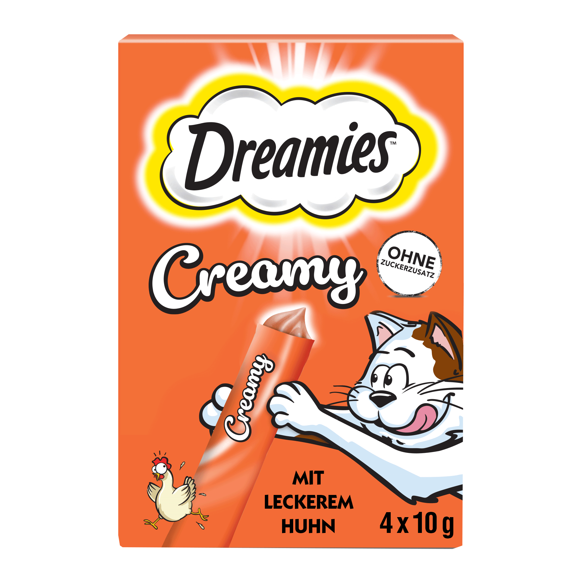 Bild: Dreamies Creamy mit Huhn 