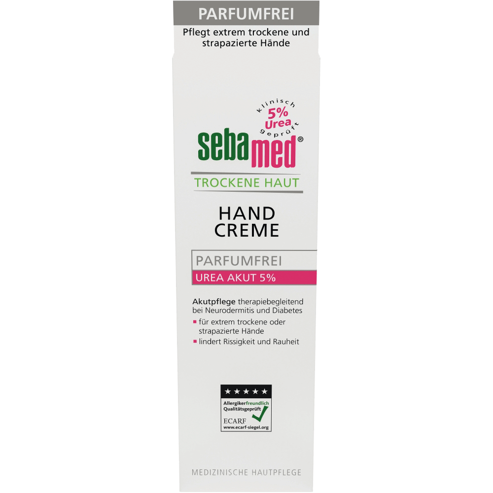 Bild: sebamed Handcreme trockene Haut Parfumfrei 