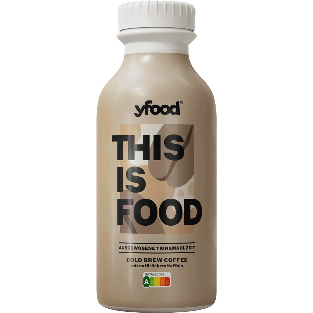 Bild: YFOOD Trinkmahlzeit Cold Brew Coffee 