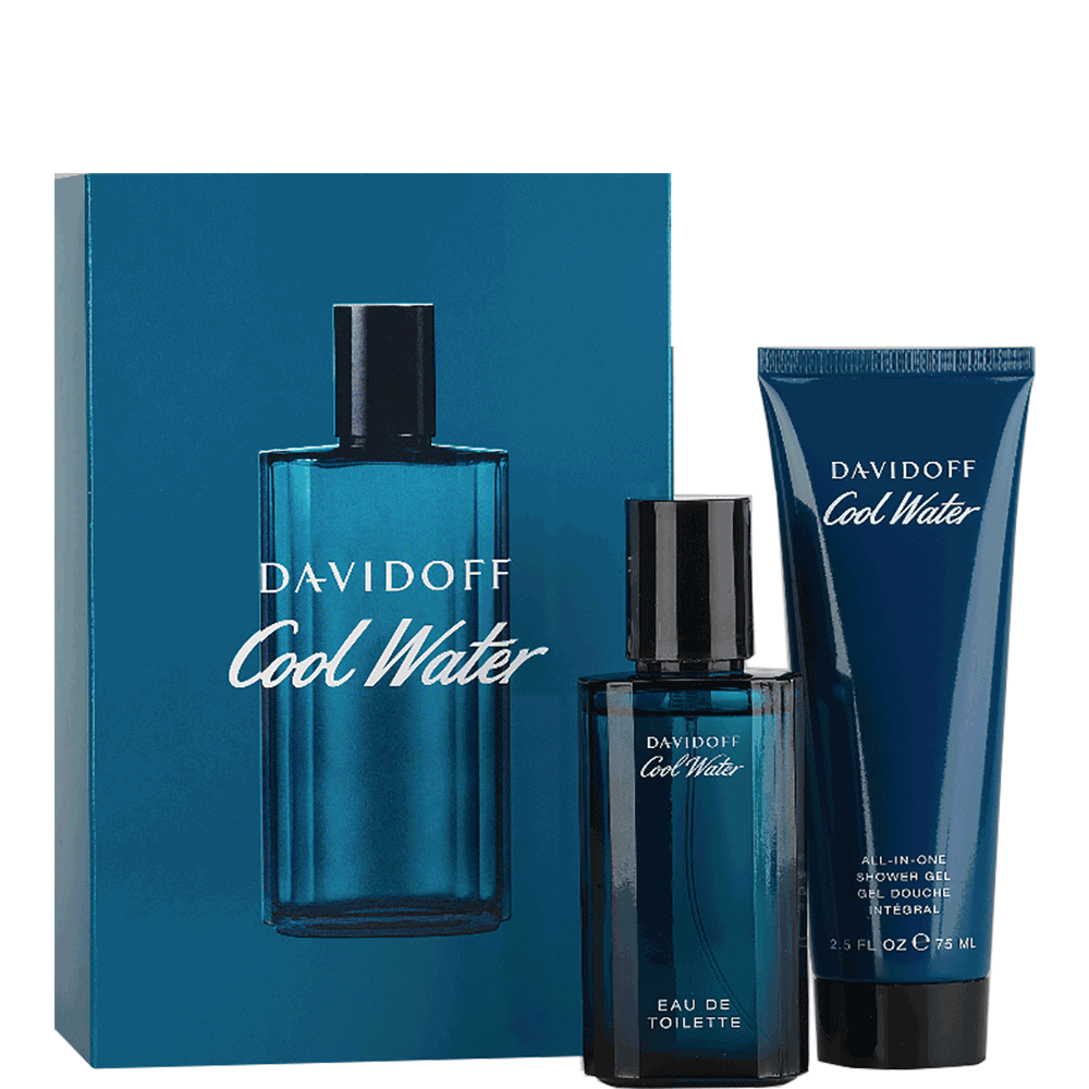 Bild: Davidoff Cool Water Man Geschenkset Eau de Toilette 40 ml + Duschgel 75 ml 