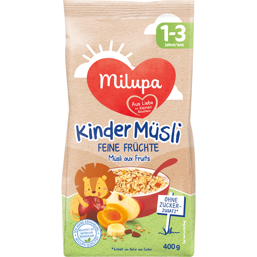 Bild: Milupa Kindermüsli Früchte 