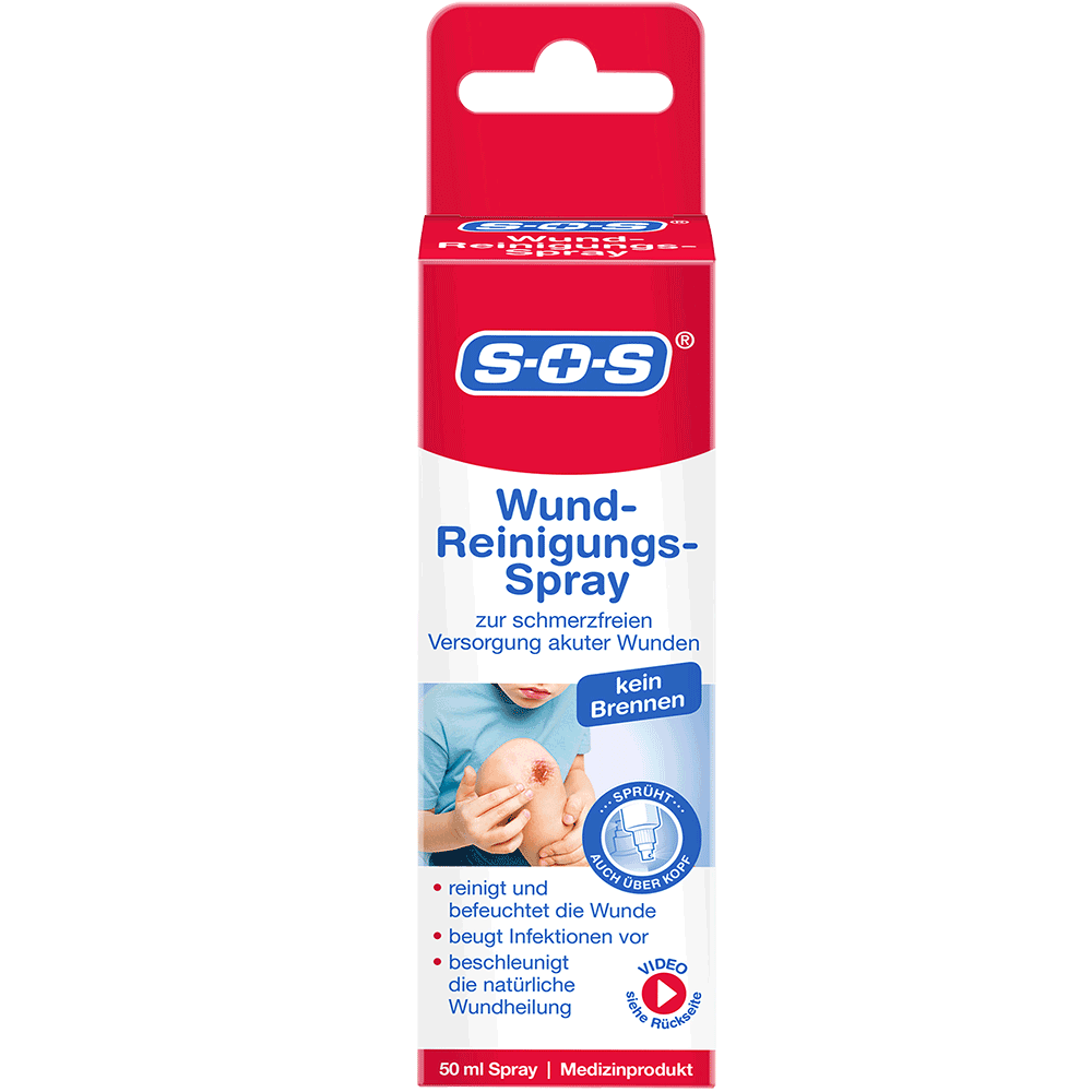 Bild: SOS Wund-Reinigungsspray 