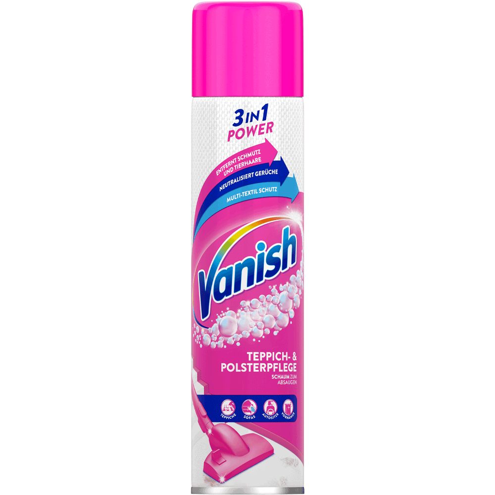 Bild: Vanish 3in1 Teppich- & Polsterpflege 