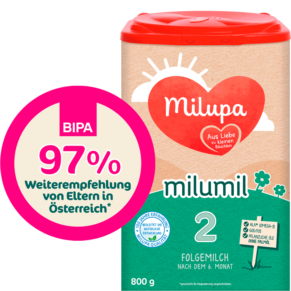 Bild: Milupa Milumil 2, Folgemilch 