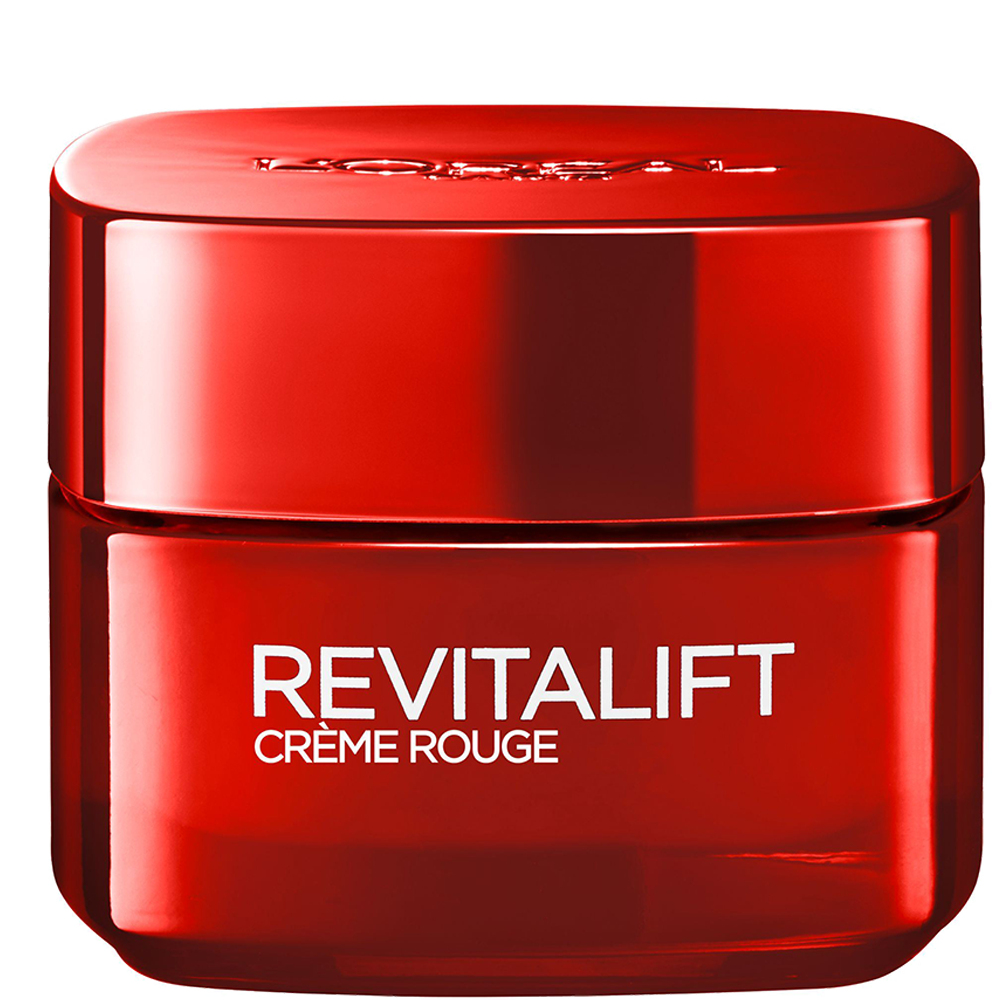 Bild: L'ORÉAL PARIS Revitalift Belebende Crème Rouge Tag 