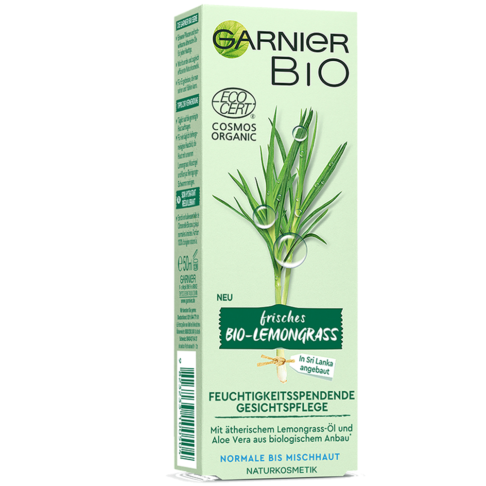 Bild: GARNIER BIO Detox Lemongrass Tagespflege 