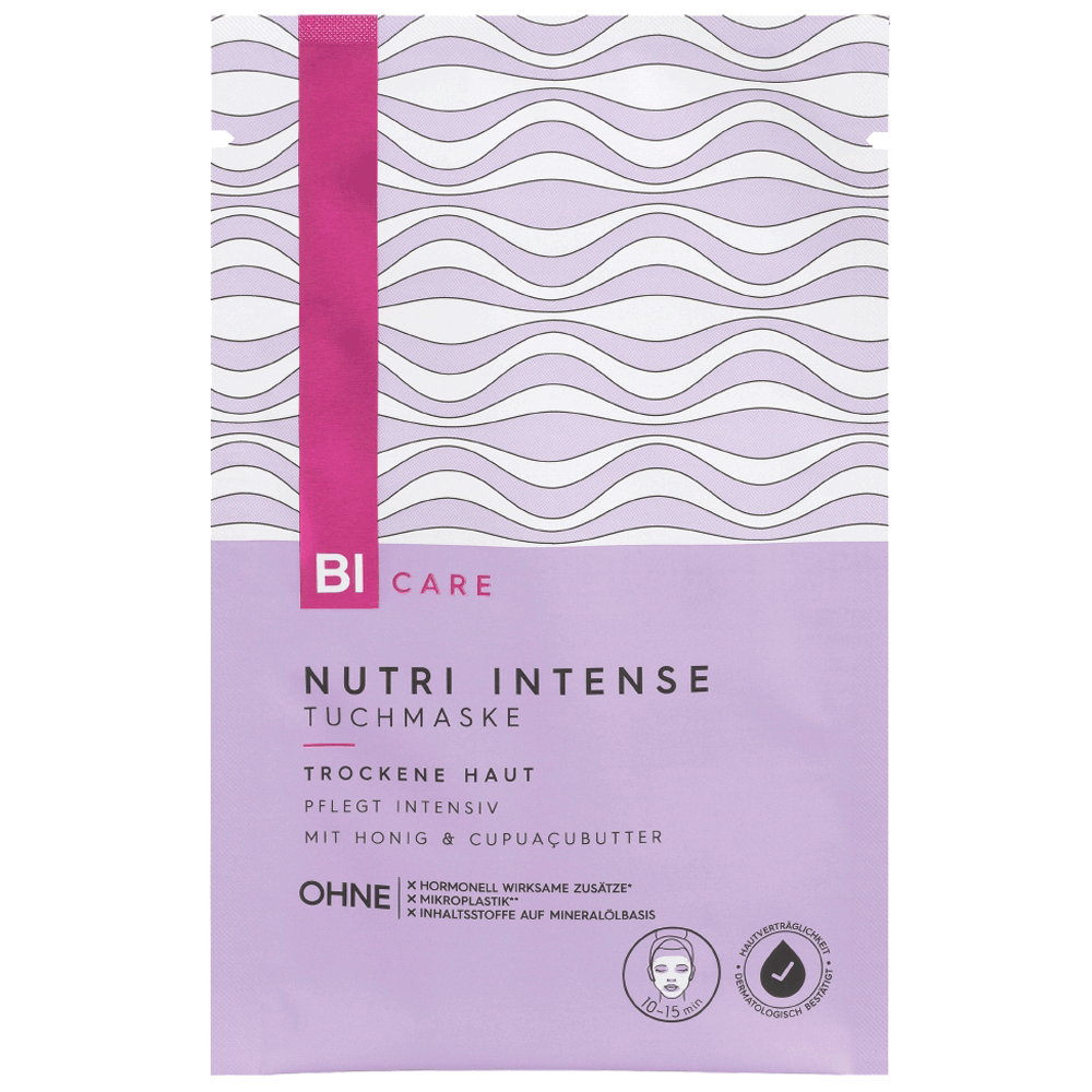 Bild: BI CARE Nutri Intense Tuchmaske 