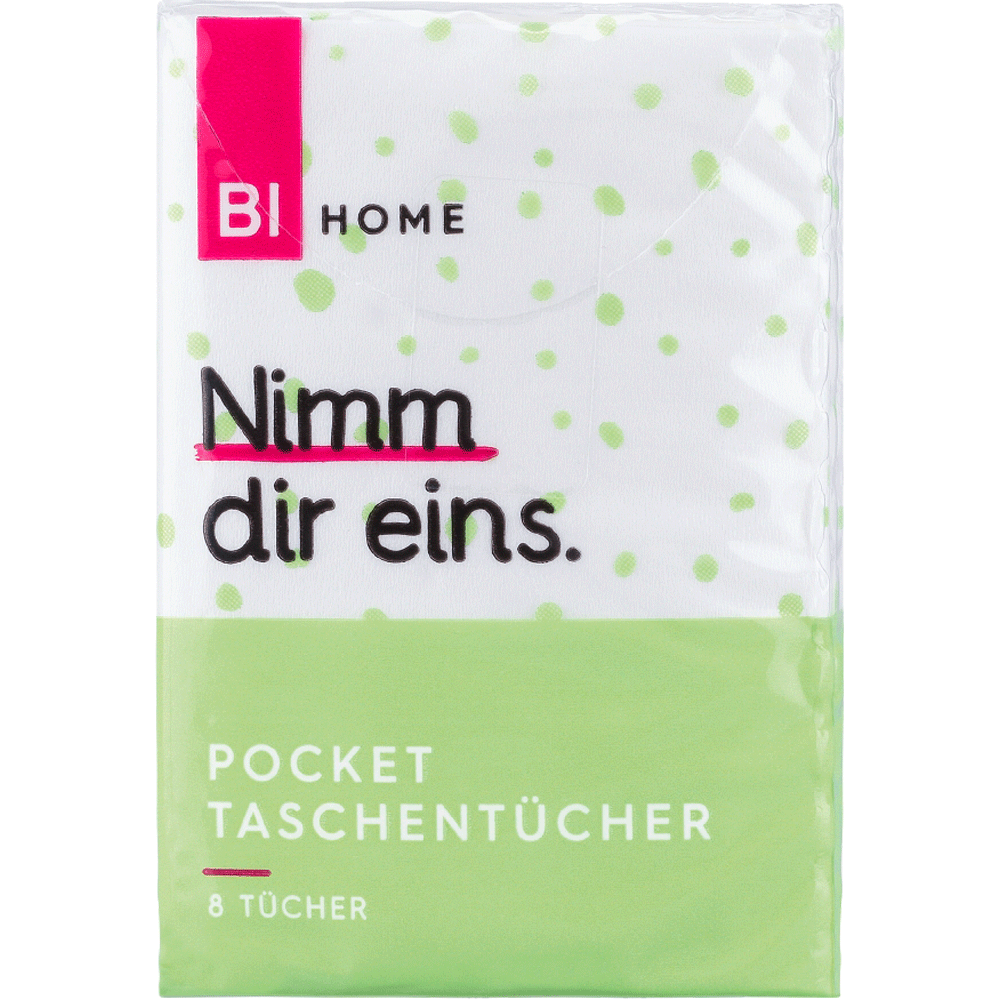 Bild: BI HOME Pocket Taschentücher 