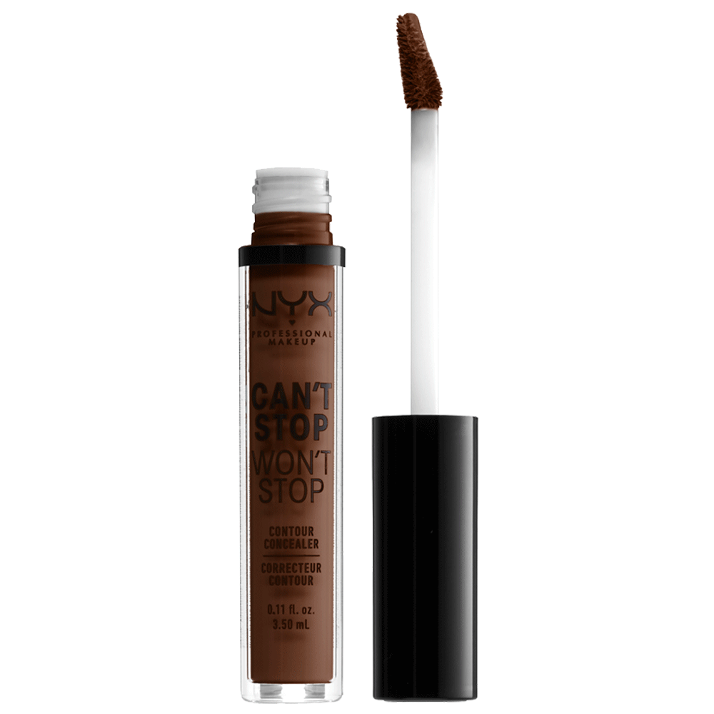 Bild: NYX Professional Make-up Can't Stop Won't Stop Concealer deep walnut