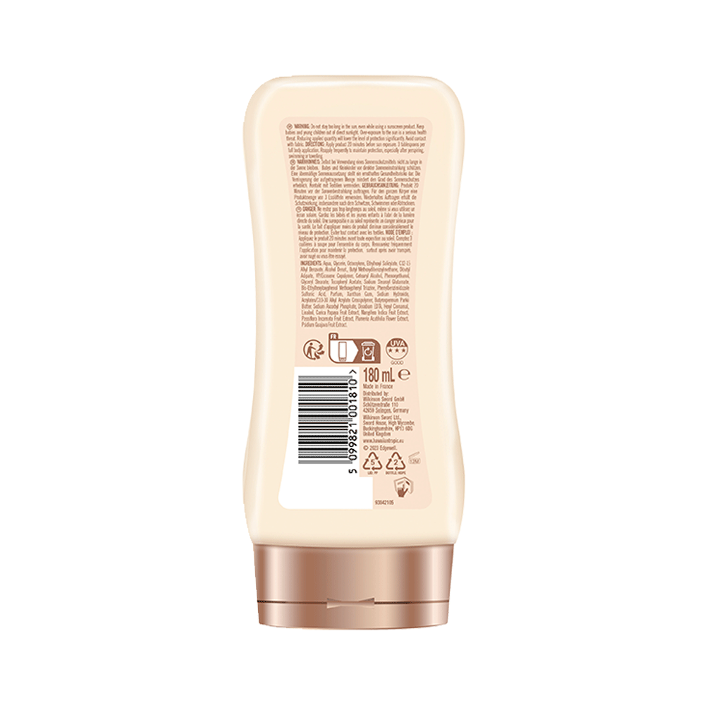 Bild: Hawaiian Tropic Glowing Protection Lotion LSF 15 