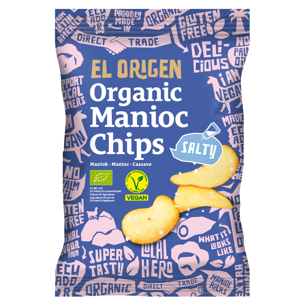 Bild: El Origen Bio Maniok Chips 