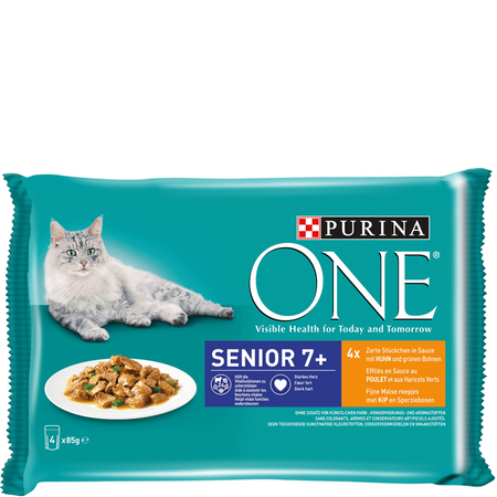 Bild: Purina ONE Senior 7+ Katzenfutter 