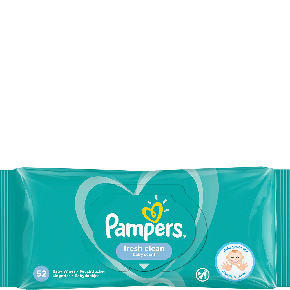 Bild: Pampers Fresh Clean Feuchttücher 1X52 