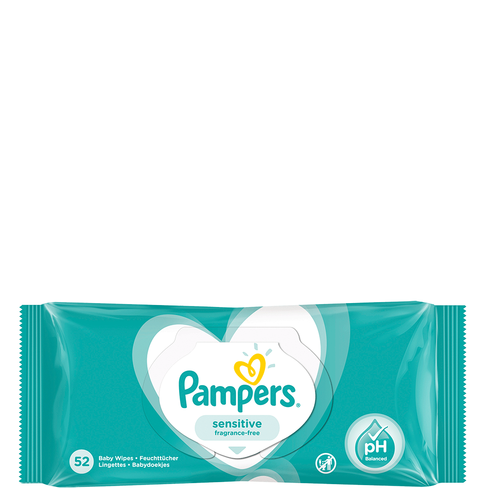 Bild: Pampers Sensitive Feuchttücher 1X52 