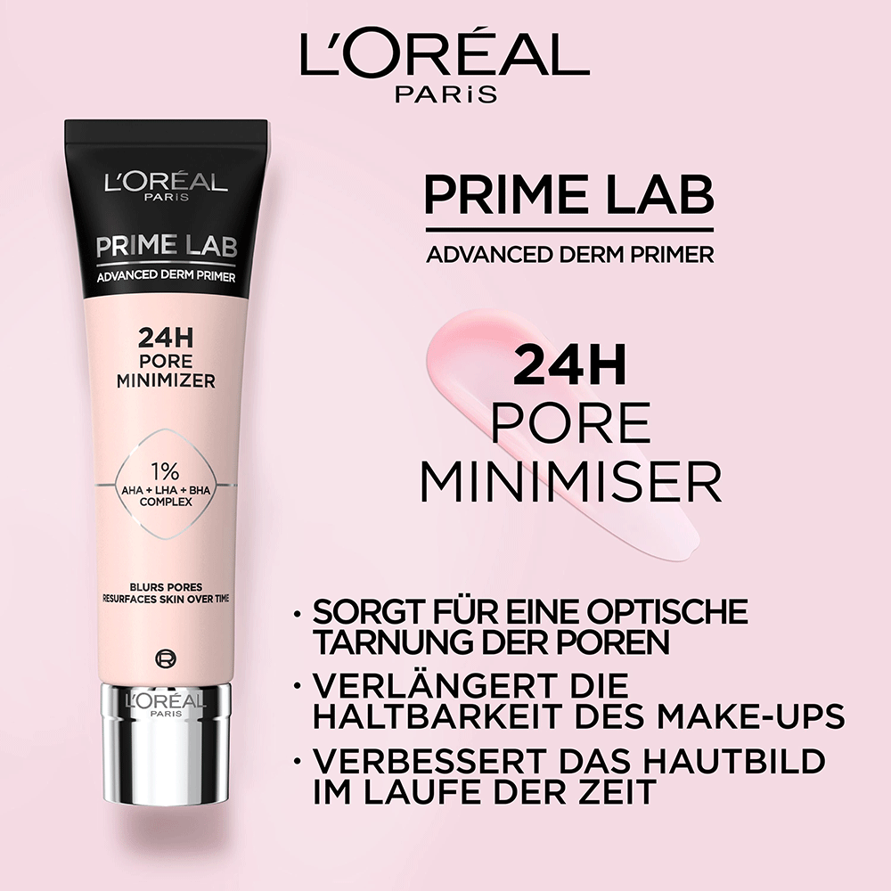 Bild: L'ORÉAL PARIS Prime Lab 24h Pore Minimizer Primer 