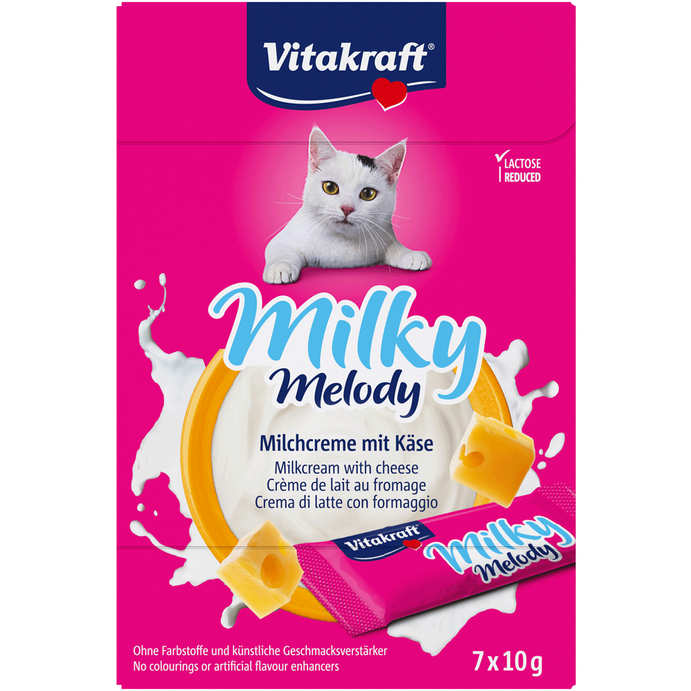 Bild: Vitakraft Milky Melody Milchcreme mit Käse 