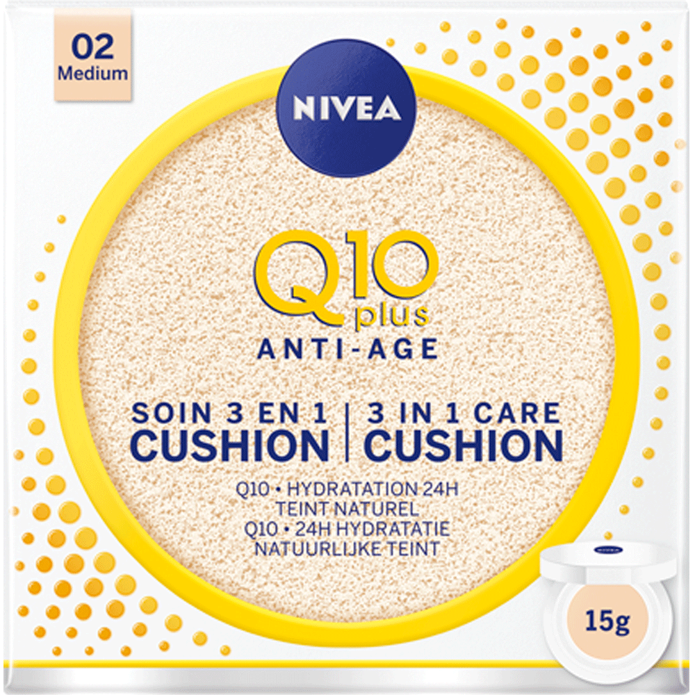 Bild: NIVEA Q10 Anti-Age 3 in 1 Care Cushion 