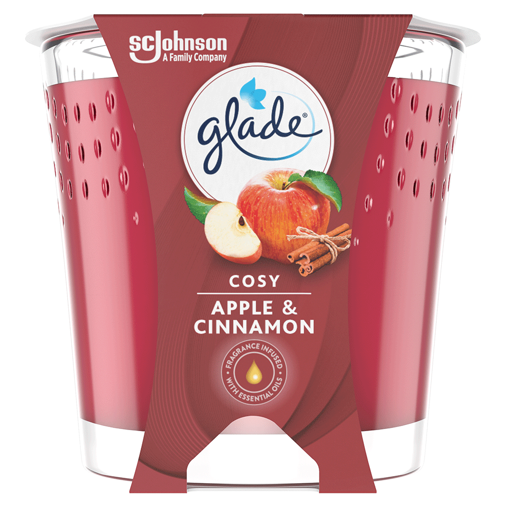 Bild: Glade Duftkerze Cosy Apfel & Zimt 