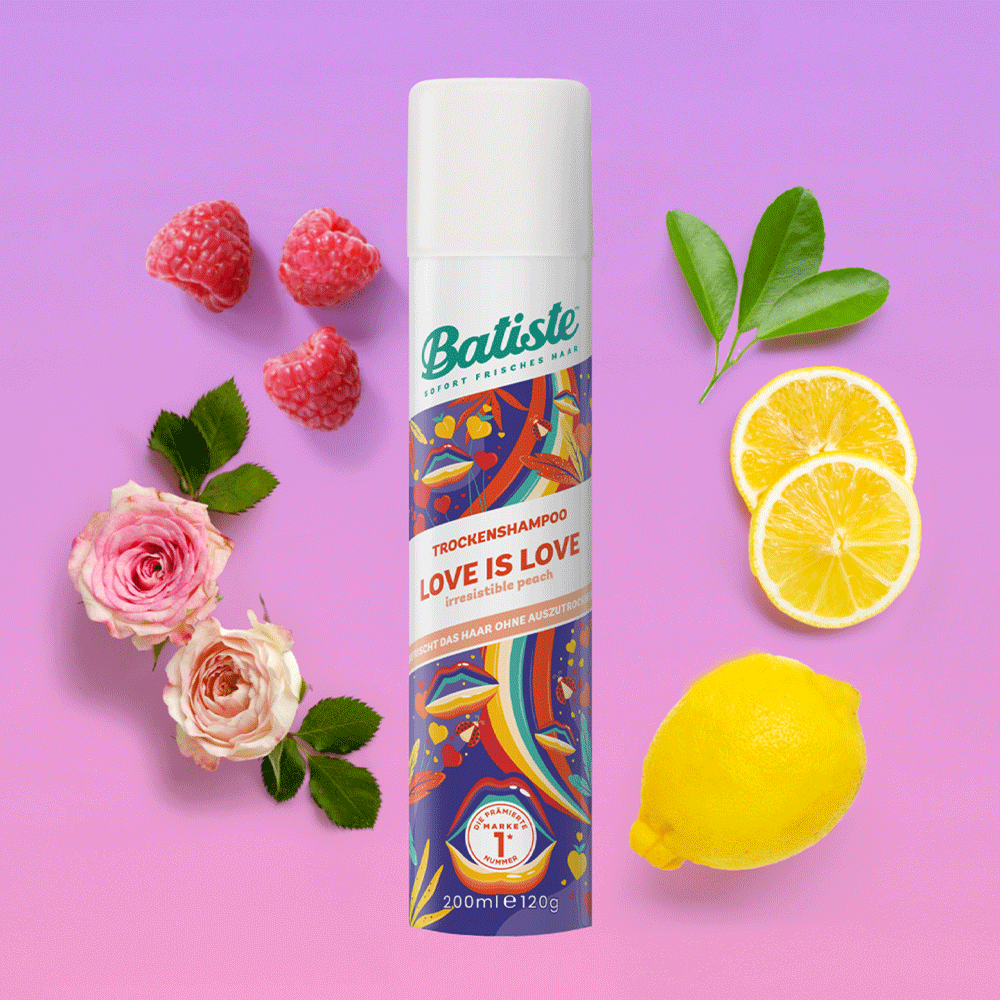 Bild: batiste Trockenshampoo Love Is Love 