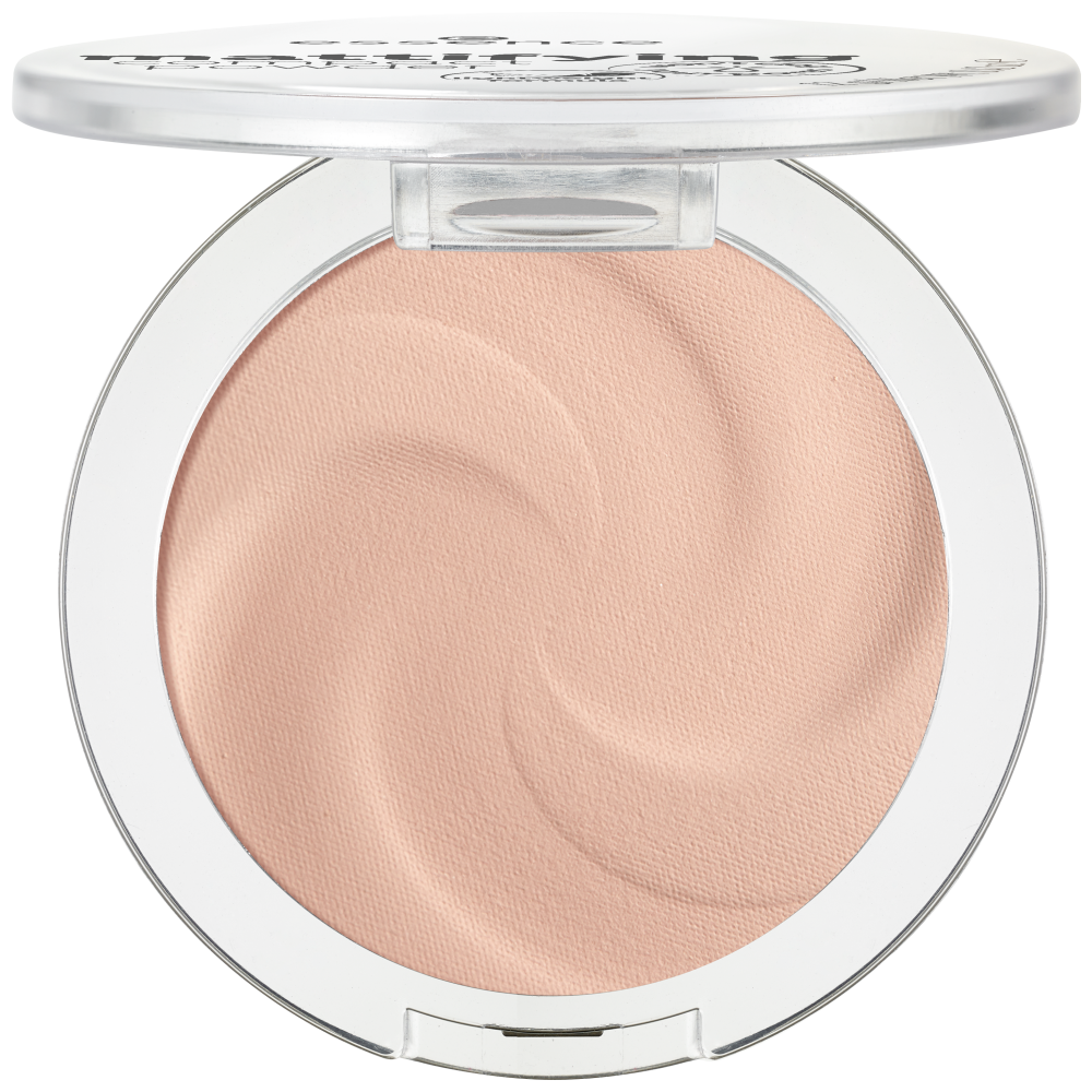 Bild: essence Mattifying Compact Powder pastel beige