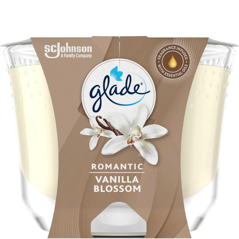 Bild: Glade Premium Duftkerze Vanilla 