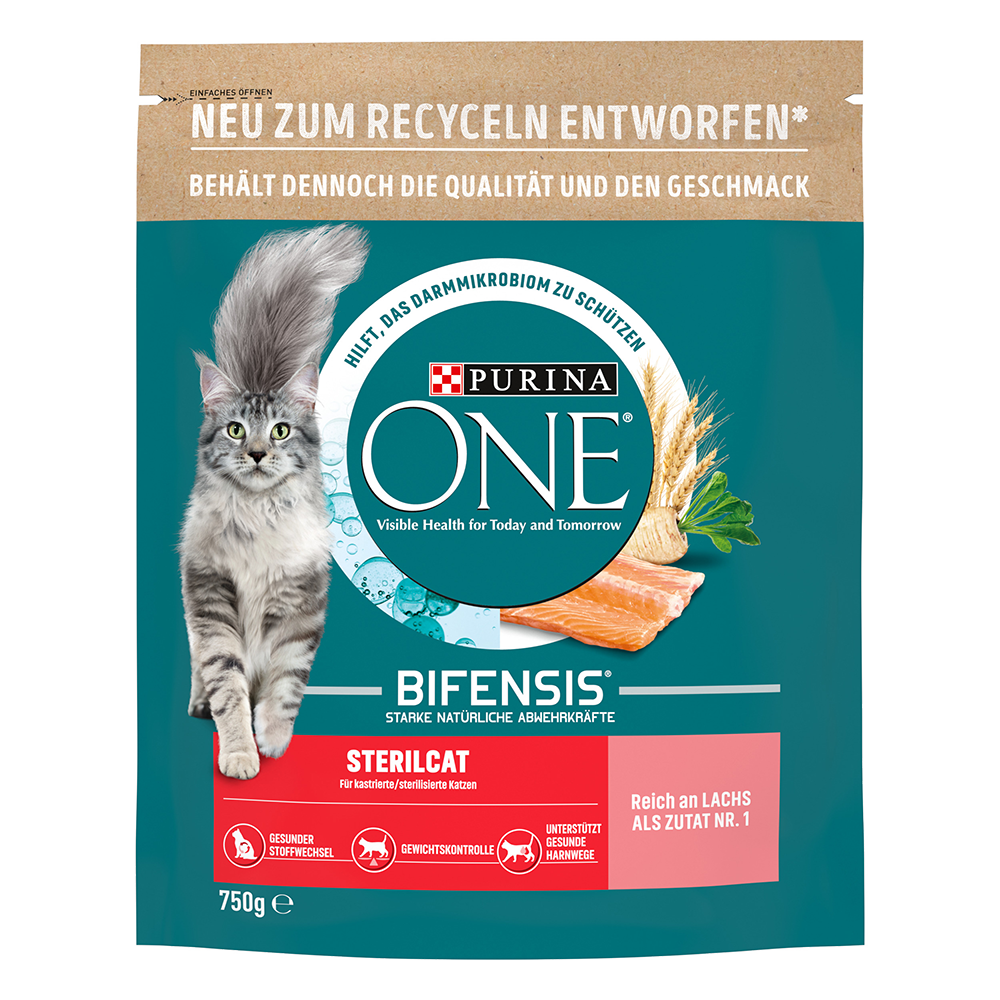 Bild: Purina ONE Sterilcat Lachs 