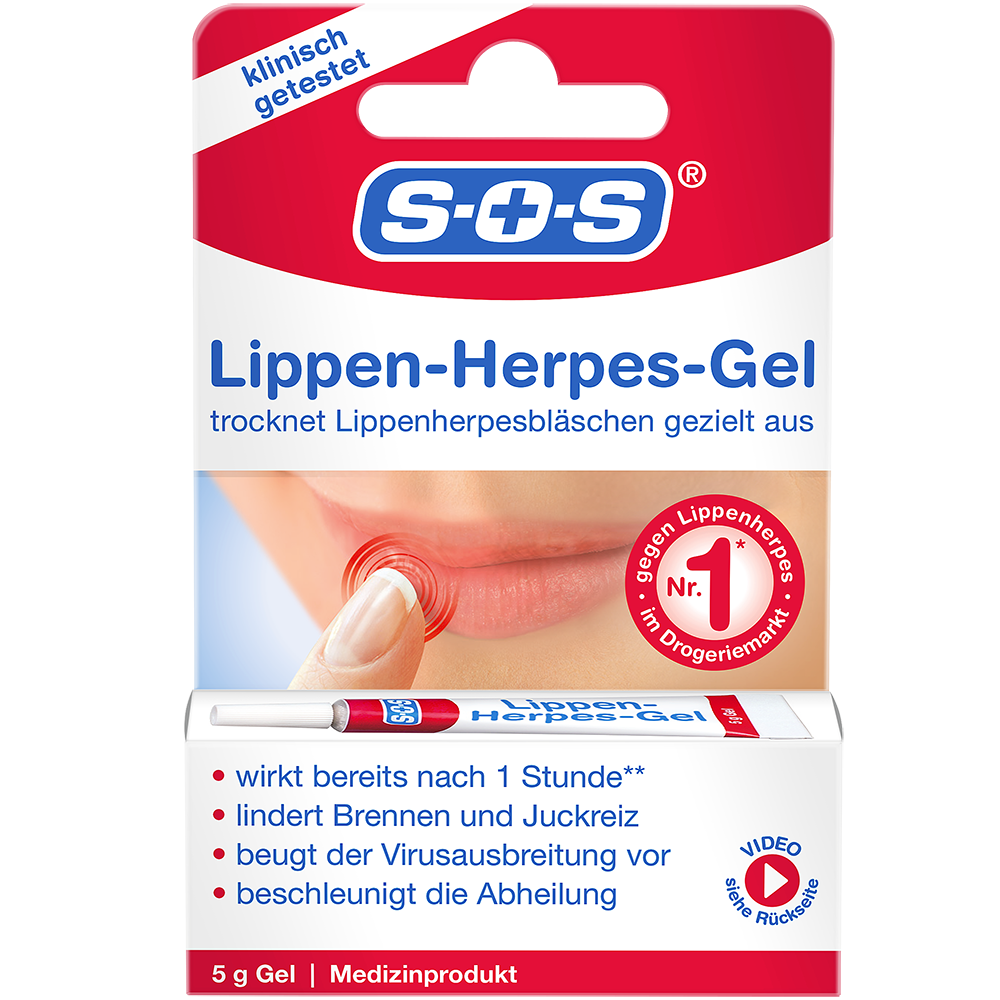 Bild: SOS Lippenherpes-Gel 