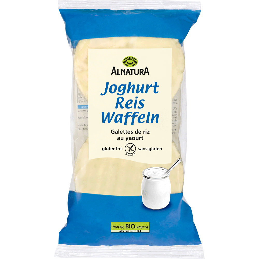 Bild: ALNATURA Joghurt Reis Waffeln 