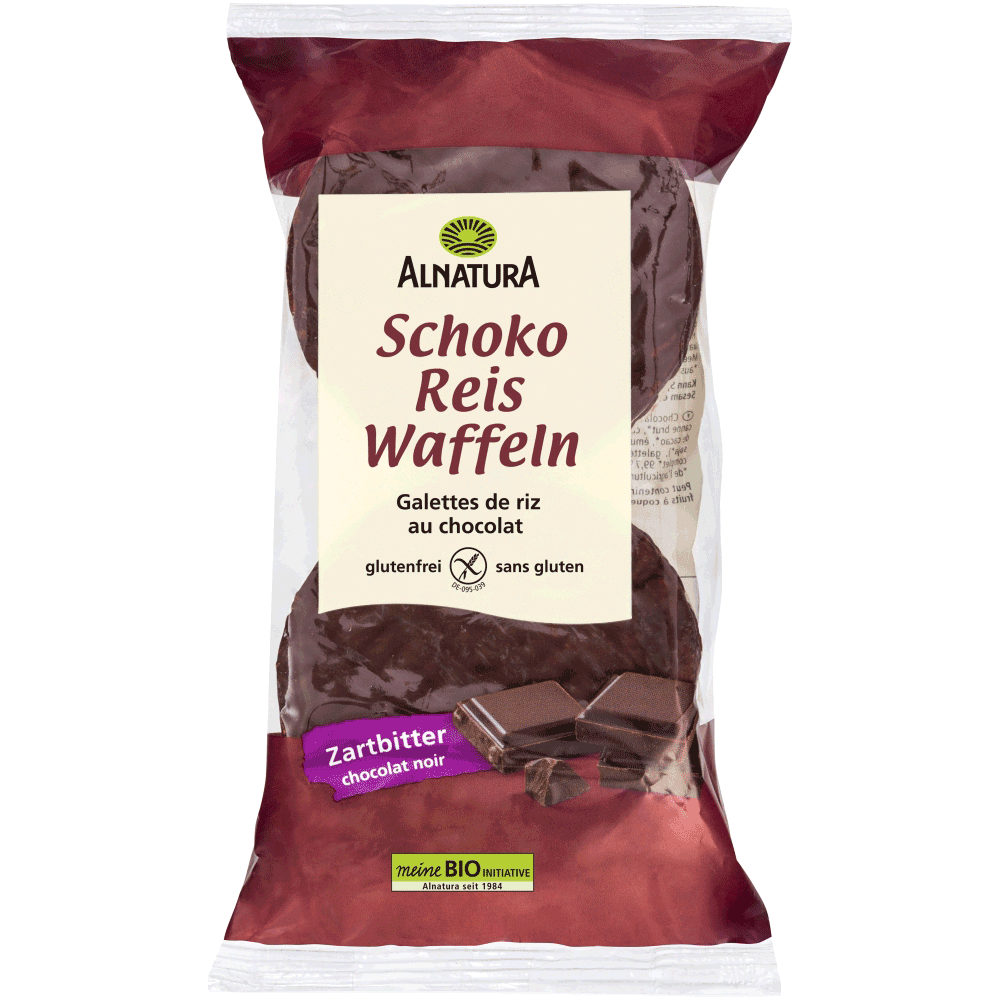 Bild: ALNATURA Schoko Reis Waffeln 