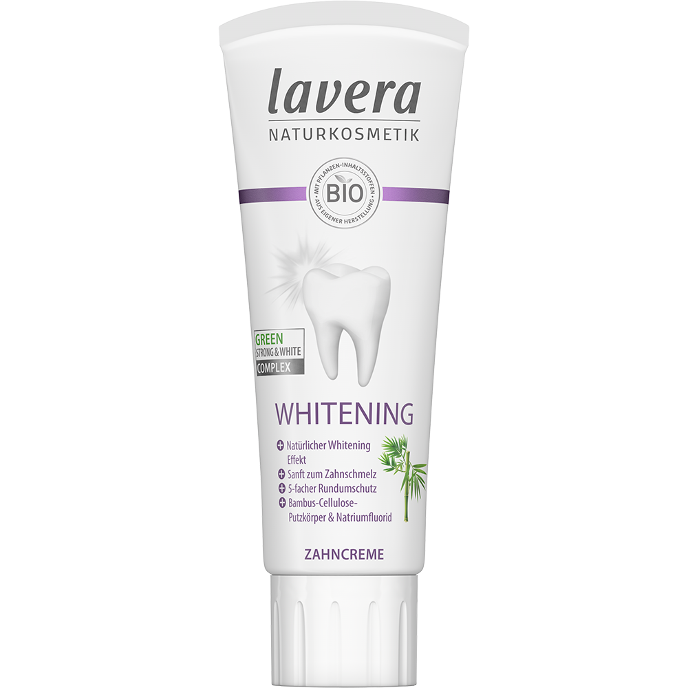 Bild: lavera Zahnpasta Whitening 